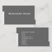 carte de visite d'entreprise (Devant / Derrière)