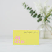 Carte de visite d'entreprise à Austin Texas (Debout devant)
