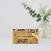 Carte de visite d'entreprise agricole (Debout devant)