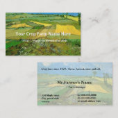 Carte de visite d'entreprise agricole (Devant / Derrière)