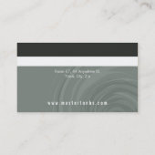 CARTE DE VISITE D'ENTREPRISE :: cyclone monogramme (Dos)