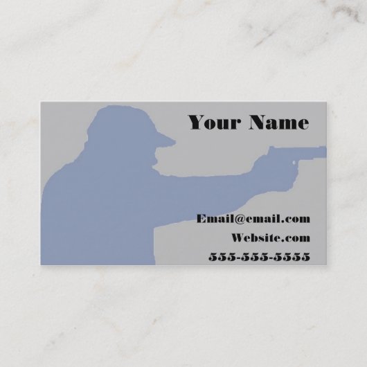 carte de visite d'entreprise de classe dissimulée  (Devant)
