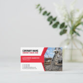 Carte de visite d'entreprise de construction (Béto (Debout devant)