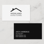 Carte de visite d'entreprise de construction de go (Devant / Derrière)