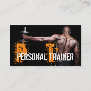 Carte de visite d'entreprise de fitness de gym d'e