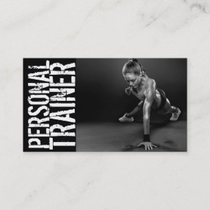 Carte de visite d'entreprise de gym de fitness d'e