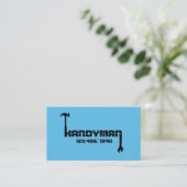 Carte de visite d'entreprise de maintenance modern (Debout devant)