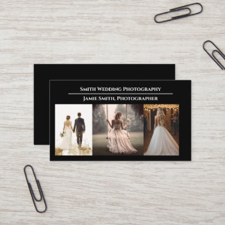 Carte de visite d'entreprise de photographe de stu