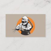 Carte de visite d'entreprise de sablage personnali (Dos)