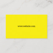 Carte de visite d'entreprise de sécurité (Dos)
