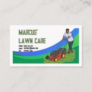 Carte de visite d'entreprise de service d'entretie