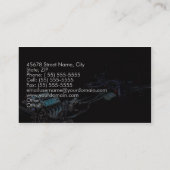 Carte de visite d'entreprise de services de (Dos)