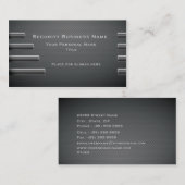 Carte de visite d'entreprise de services de (Devant / Derrière)