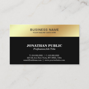 Carte De Visite D'entreprise modernes élégants de conception noi