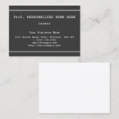 Carte de visite d'entreprise simple (Devant / Derrière)