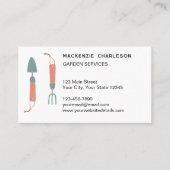 Carte de visite d'entretien de pelouse (Devant)