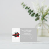 Carte de visite d'entretien du triage (Debout devant)