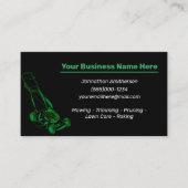 Carte de visite d'entretien du triage (Devant)