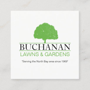 Carte de visite d'entretien et de jardinage de pel