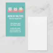 Carte De Visite Dents dans les gencives | Illustrations | Dentistè (Devant / Derrière)