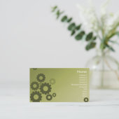 Carte De Visite Dents vertes - affaires (Debout devant)
