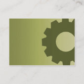 Carte De Visite Dents vertes - potelées (Dos)