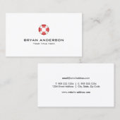 Carte de visite d'épargne-vie (Devant / Derrière)