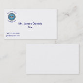 Carte De Visite Département américain de la Défense (Devant / Derrière)