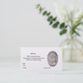 Carte De Visite Département de bureau de services généraux de (Debout devant)