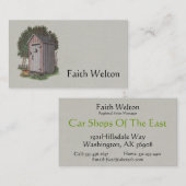 Carte De Visite Dépendance de champ de pommiers (Devant / Derrière)