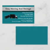 Carte De Visite Déplacement et stockage (Devant / Derrière)