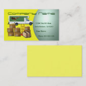 Carte De Visite Déplacement et transport (Devant / Derrière)