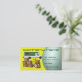 Carte De Visite Déplacement et transport (Debout devant)