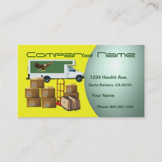 Carte De Visite Déplacement et transport (Devant)