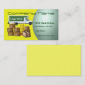 Carte De Visite Déplacement et transport (Devant / Derrière)