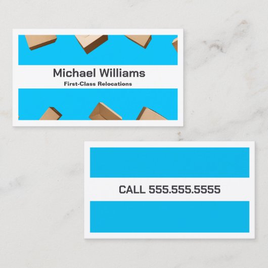 Carte De Visite Déplacements (Devant / Derrière)