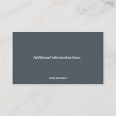 Carte De Visite Déplacements de camions modifiables (Dos)