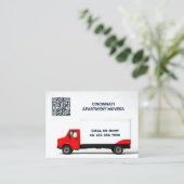 Carte De Visite Déplacements de réinstallation (Debout devant)