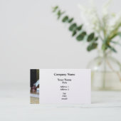 Carte De Visite Dépôt en espèces - Platine (Debout devant)