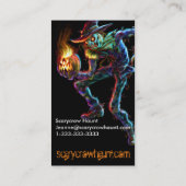 Carte de visite d'épouvantail de Scarycrow (Dos)