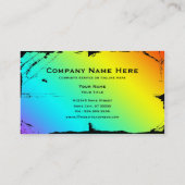 Carte De Visite Derby : patin de skullphabet (Dos)