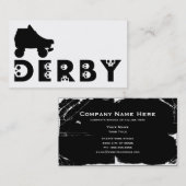 Carte De Visite derby : skullphabet skate (Devant / Derrière)