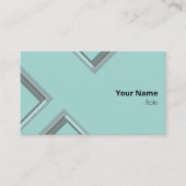 Carte De Visite Dernières formes triangulaires géométriques de gla (Devant)