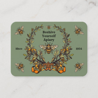 Carte de visite des abeilles victoriennes