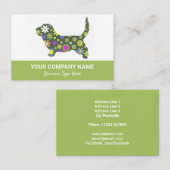 Carte de visite des animaux de compagnie (Devant / Derrière)