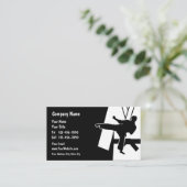 Carte de visite des arts martiaux (Debout devant)