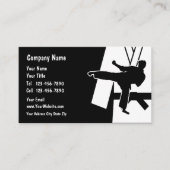 Carte de visite des arts martiaux (Devant)