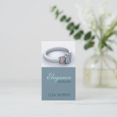 Carte de visite des bijoutiers (Debout devant)