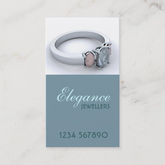 Carte de visite des bijoutiers (Devant)