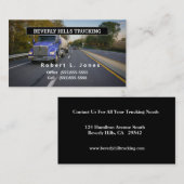 CARTE DE VISITE des camions bleus OTR (Devant / Derrière)